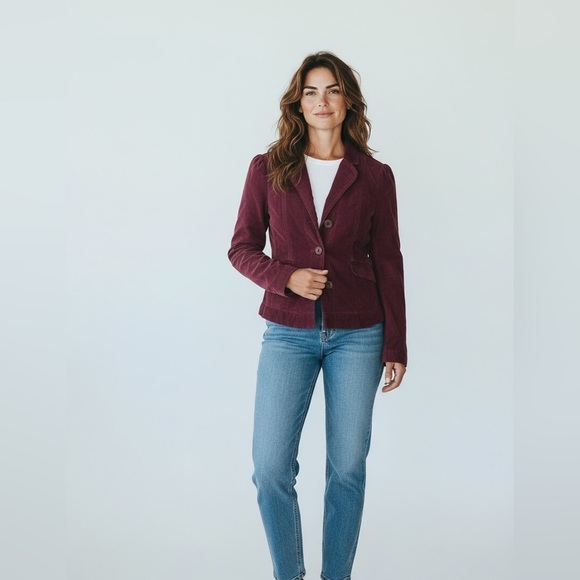 Marc Jacobs Jackets & Blazers - Marc Jacobs Burgundy Corduroy Jacket